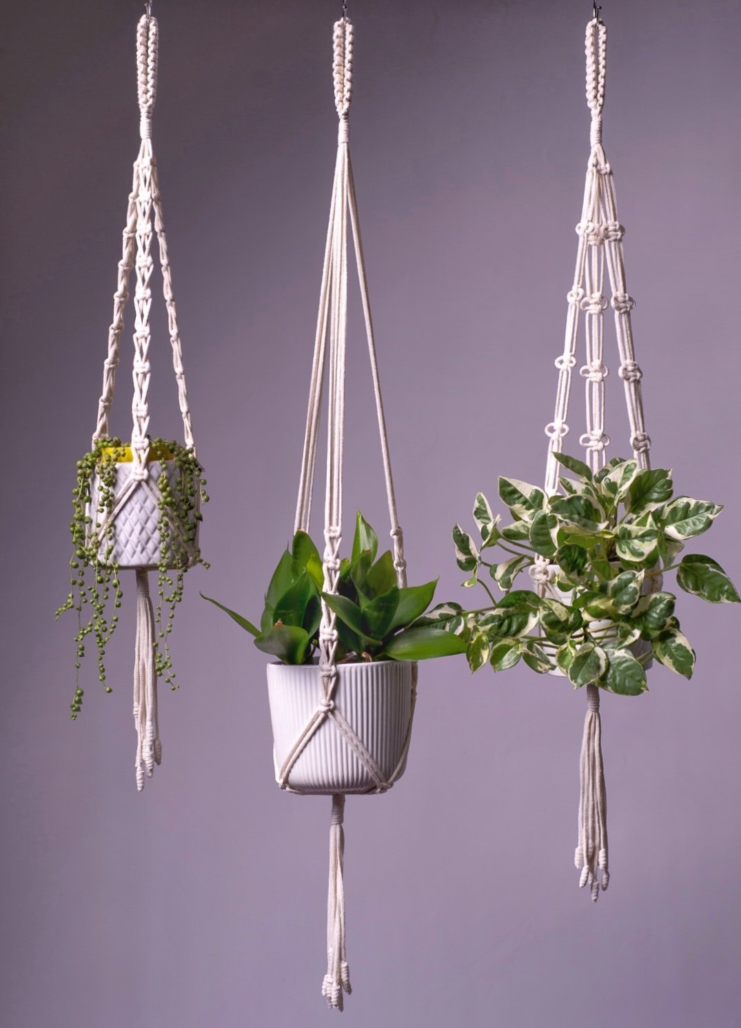 Кашпо макраме