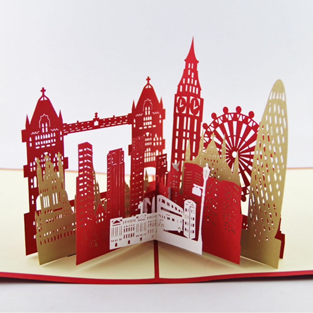 Тройка 3д киригами