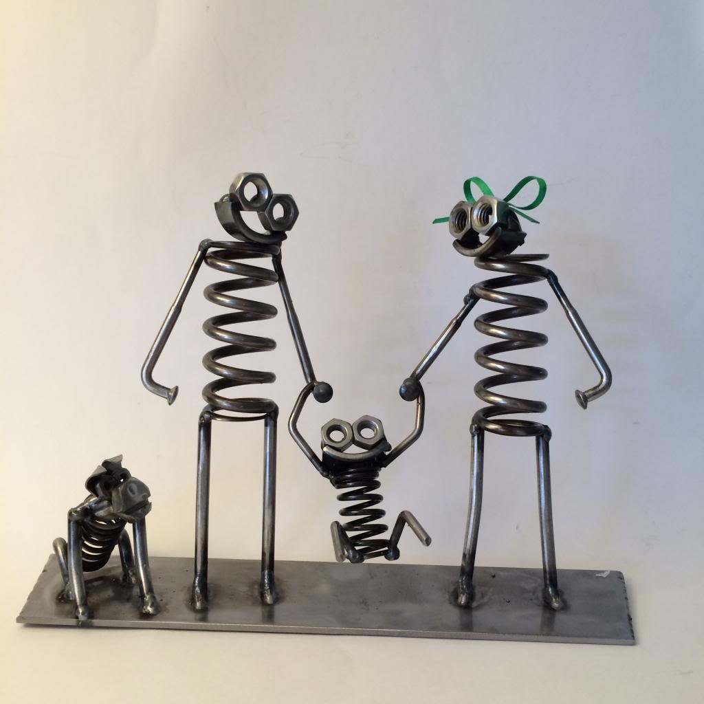 Фигурки из сварки и металла