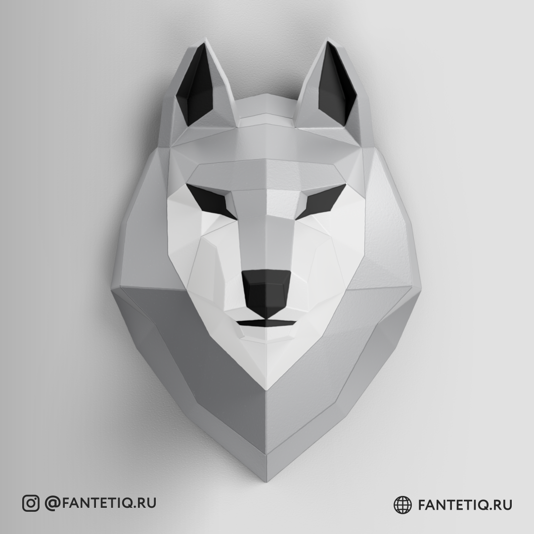 Макет волка