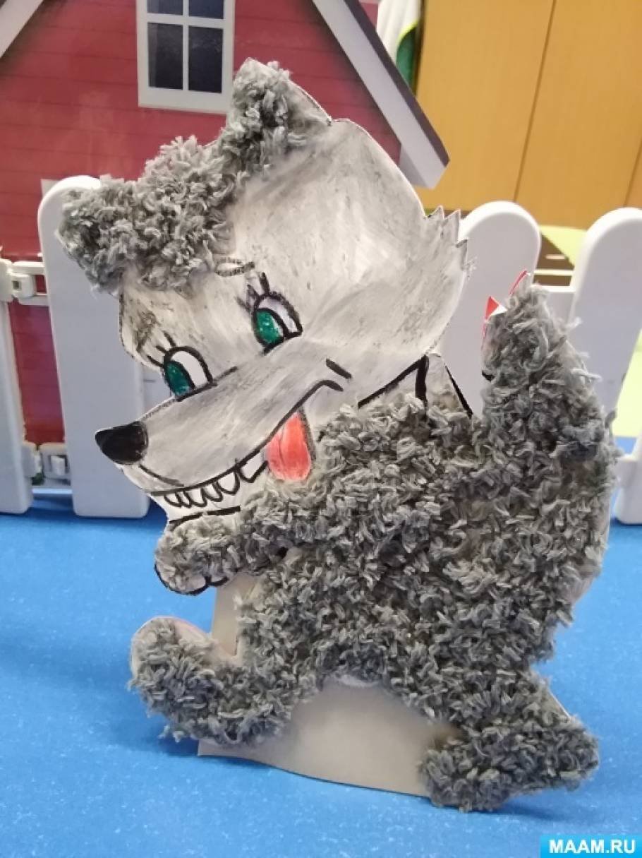 Поделка волк