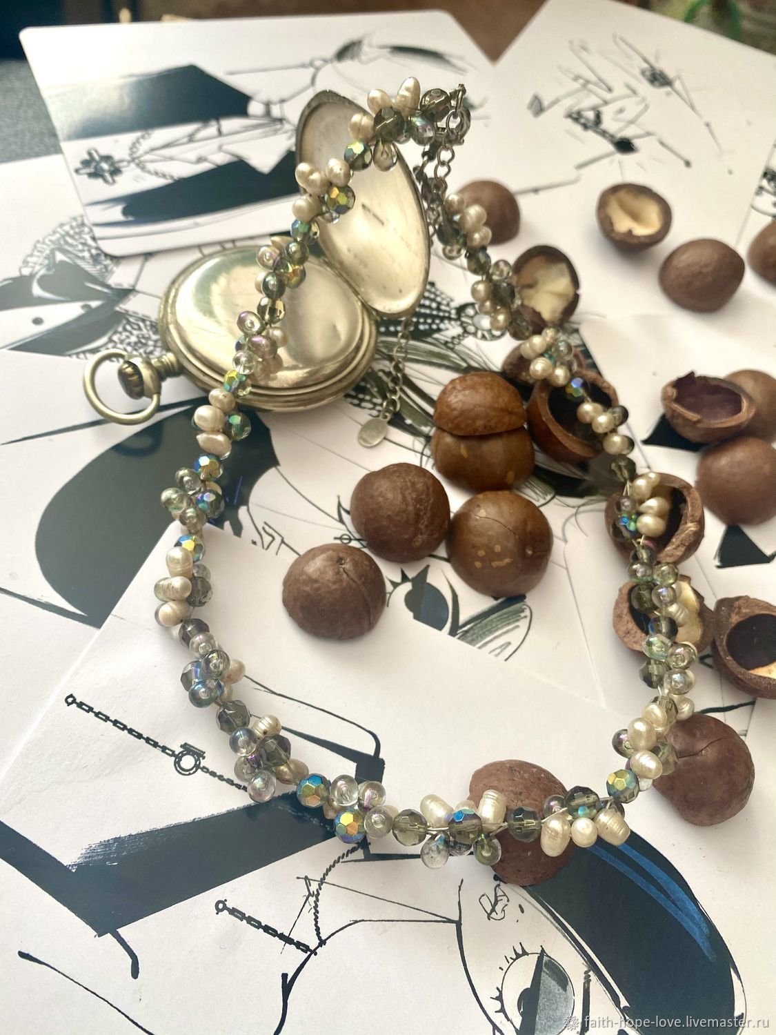 Поделки из макадамии