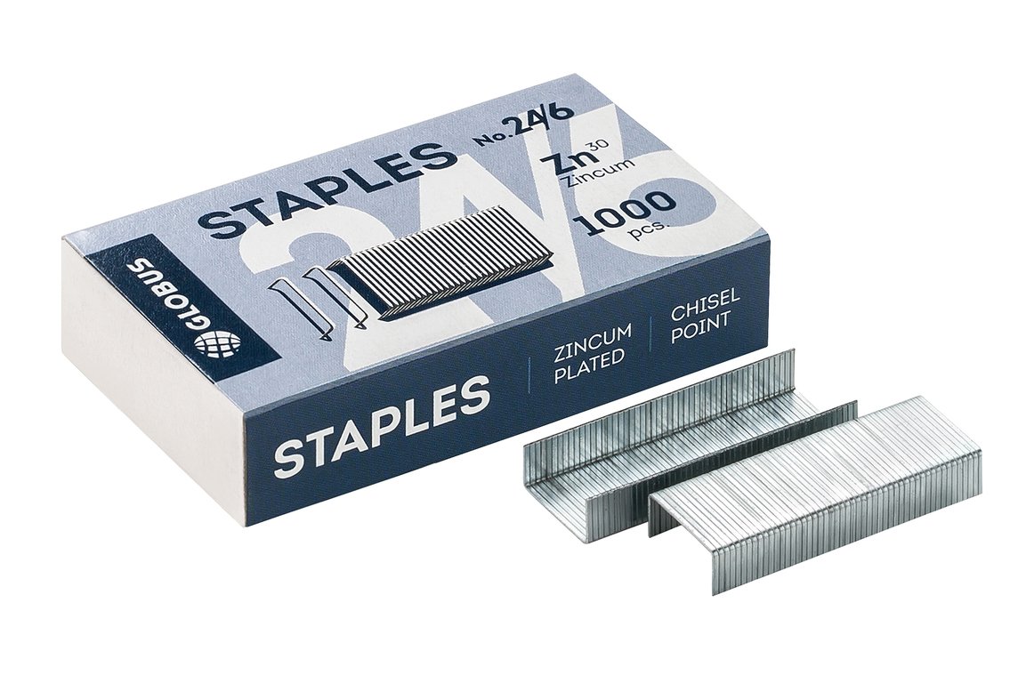 Скобы для степлера №24/6 1000 шт. С24/6-1000
