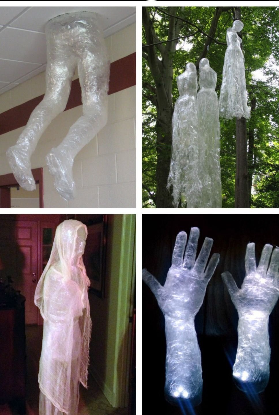 Поделки из пищевой пленки