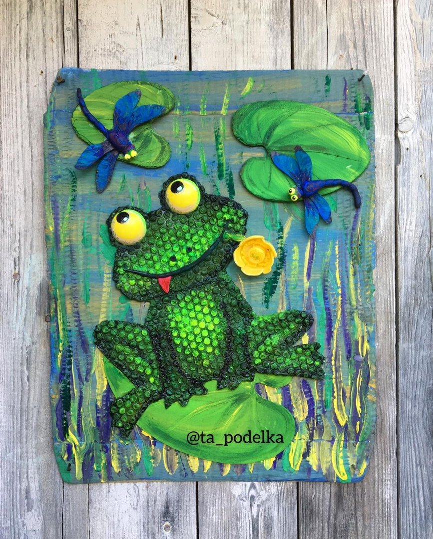 Поделки с пупырчатой пленкой для детей