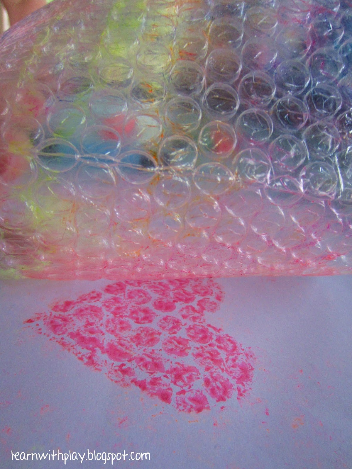 Поделки из пупырчатой пленки