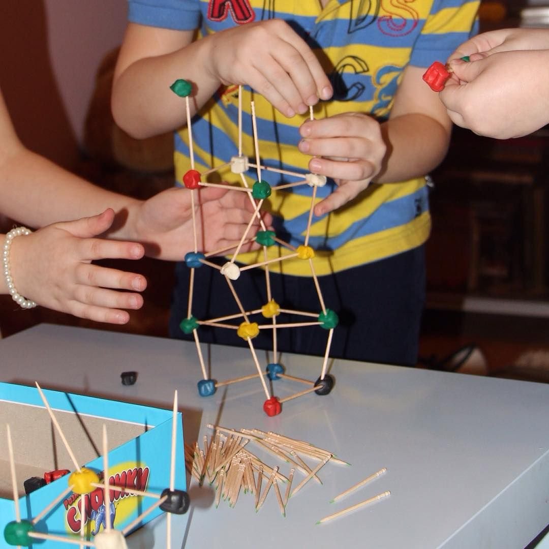 Конструктор из зубочисток