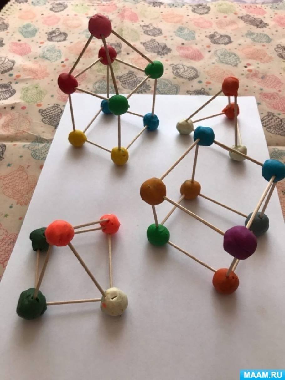 Конструктор из зубочисток