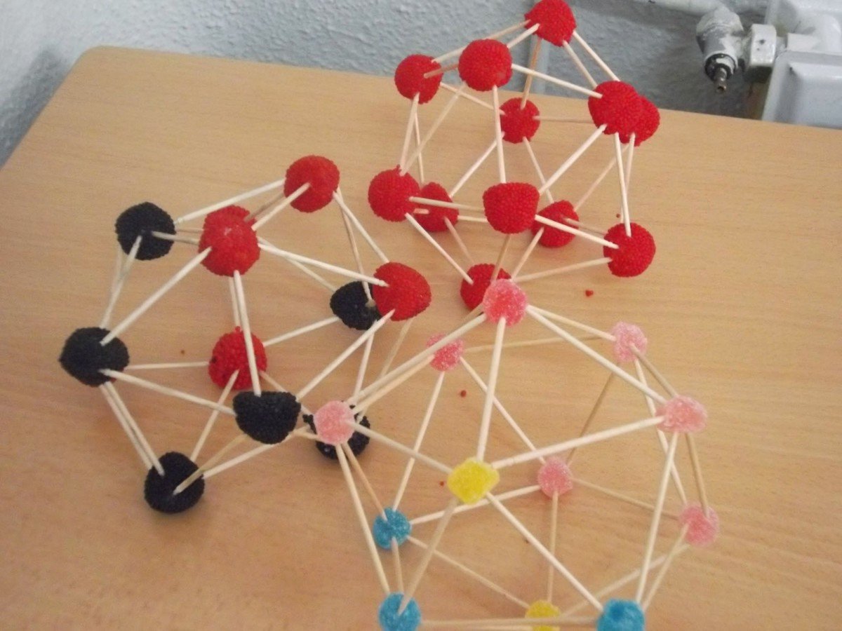 Фигуры из зубочисток