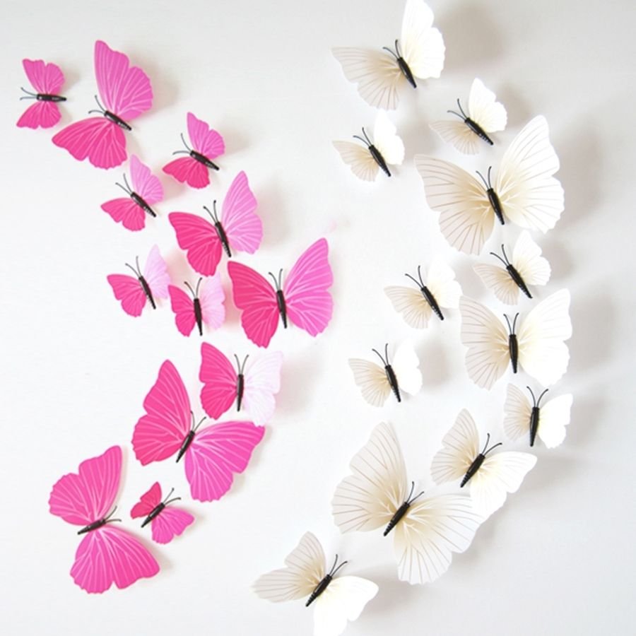 Украшения из бабочек