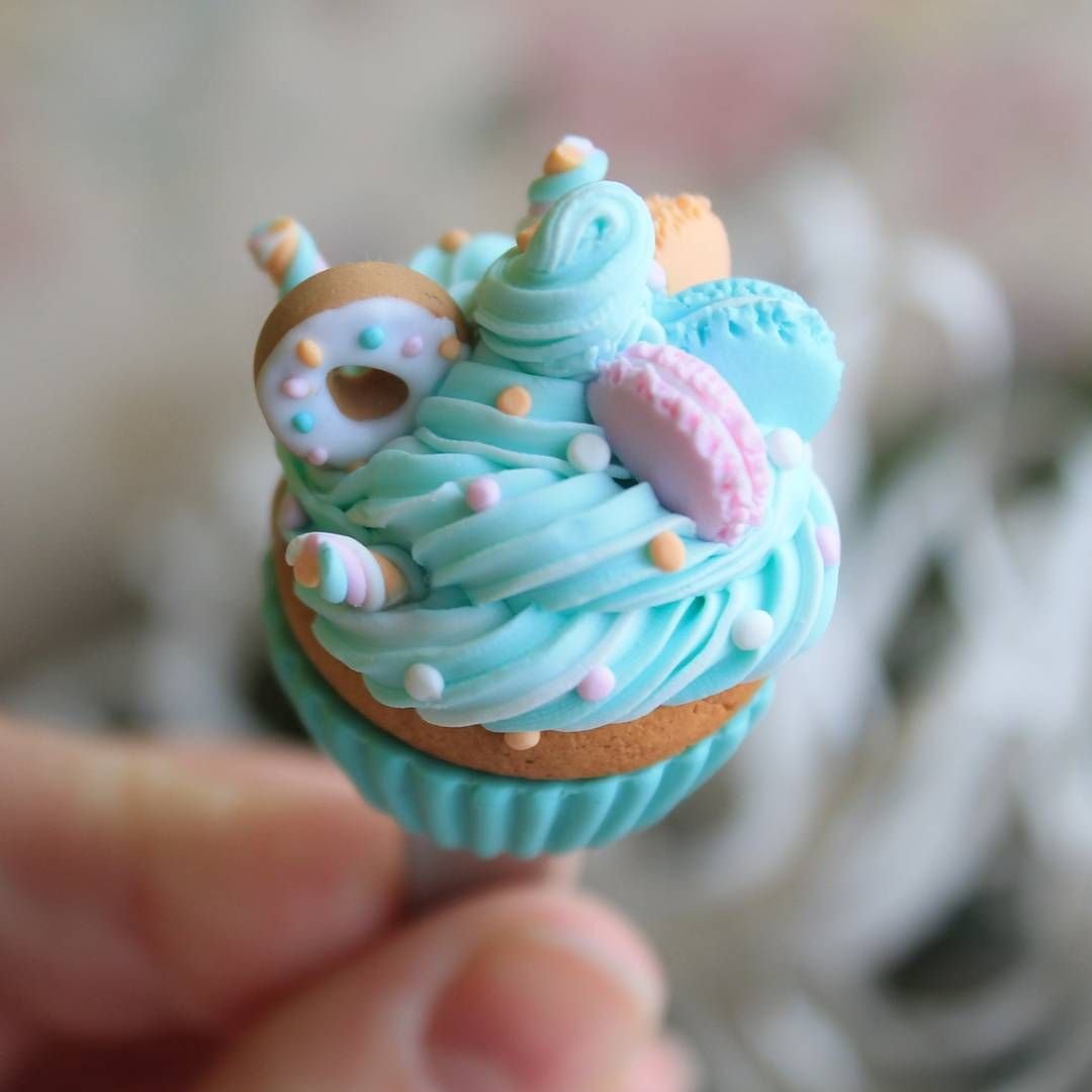 Кексики из полимерной глины