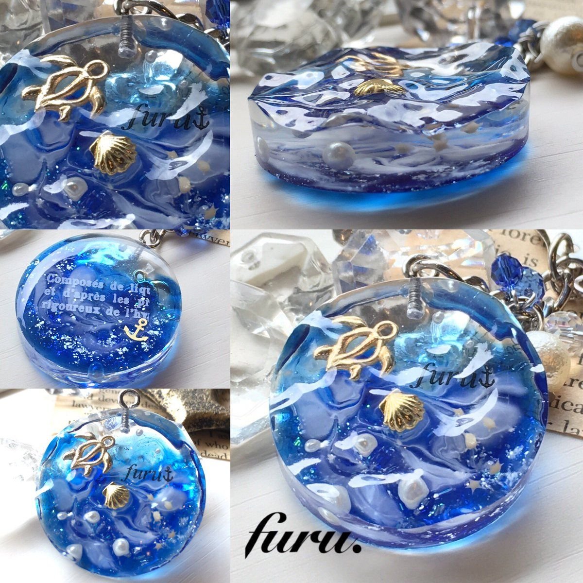 Новогодние игрушки из эпоксидной смолы