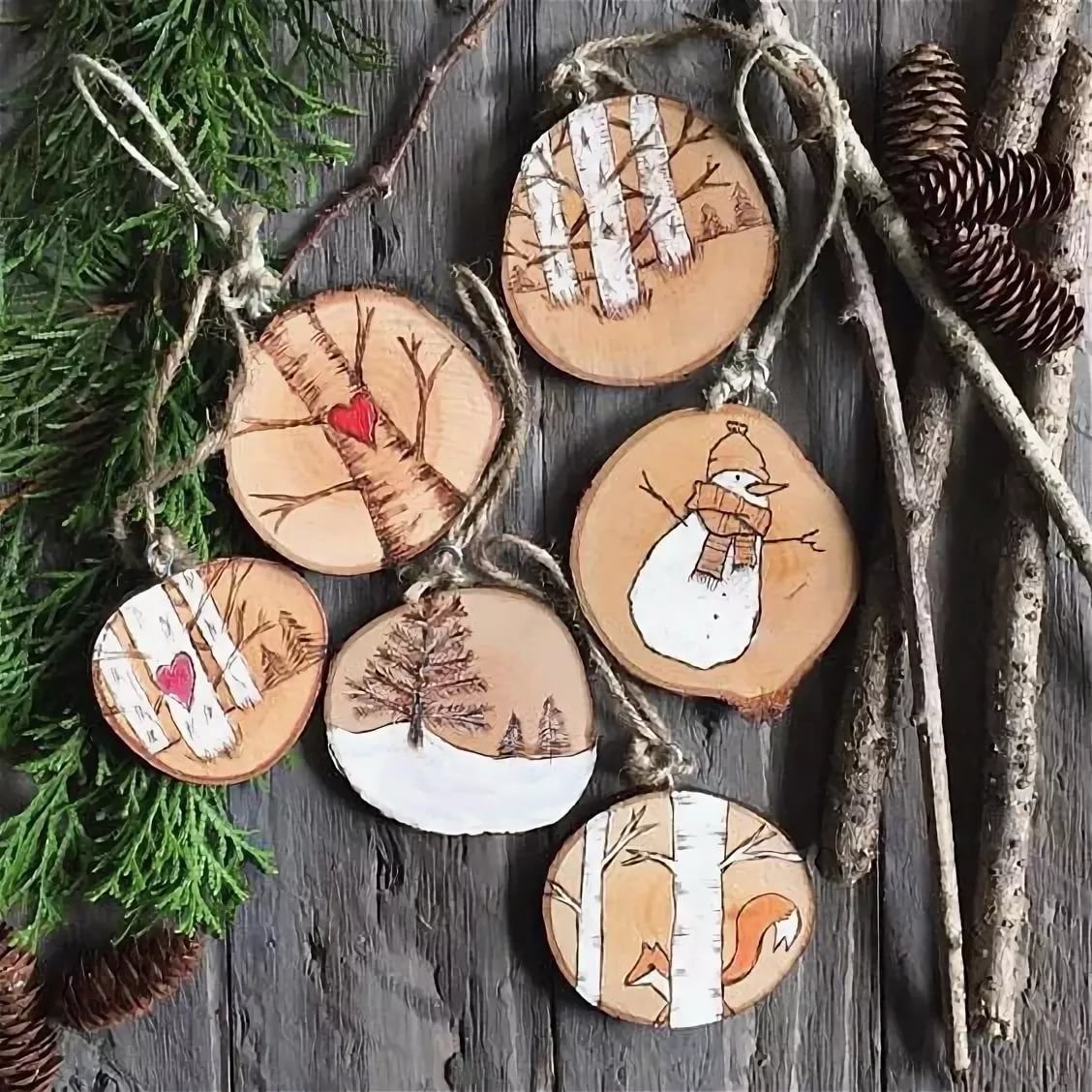 Поделки из спилов дерева своими руками