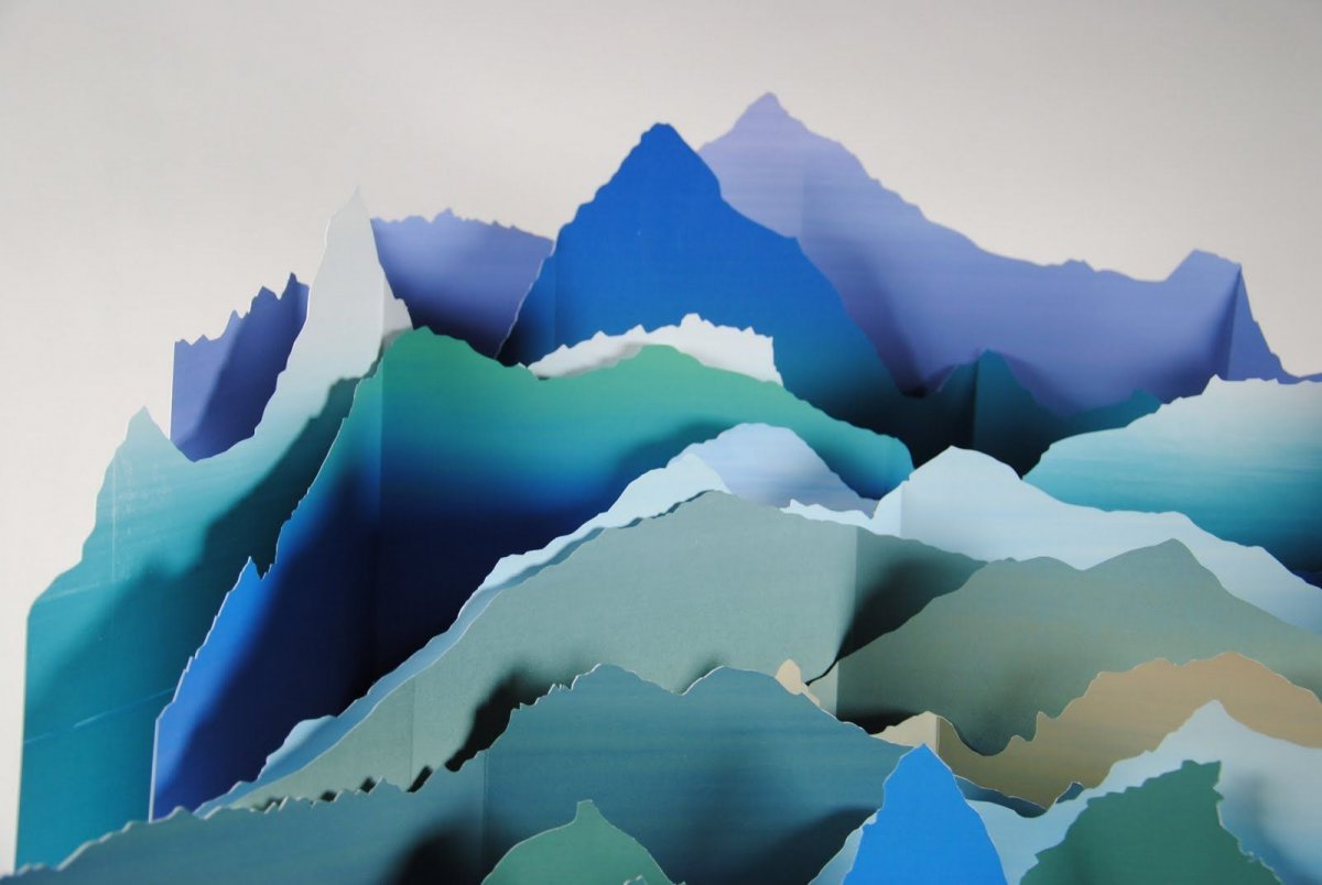 Многослойный пейзаж