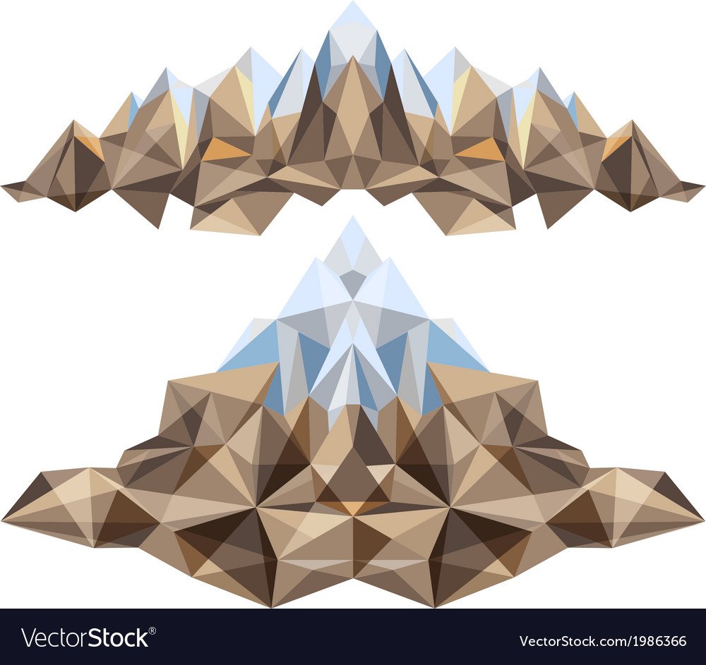 Оригами горы