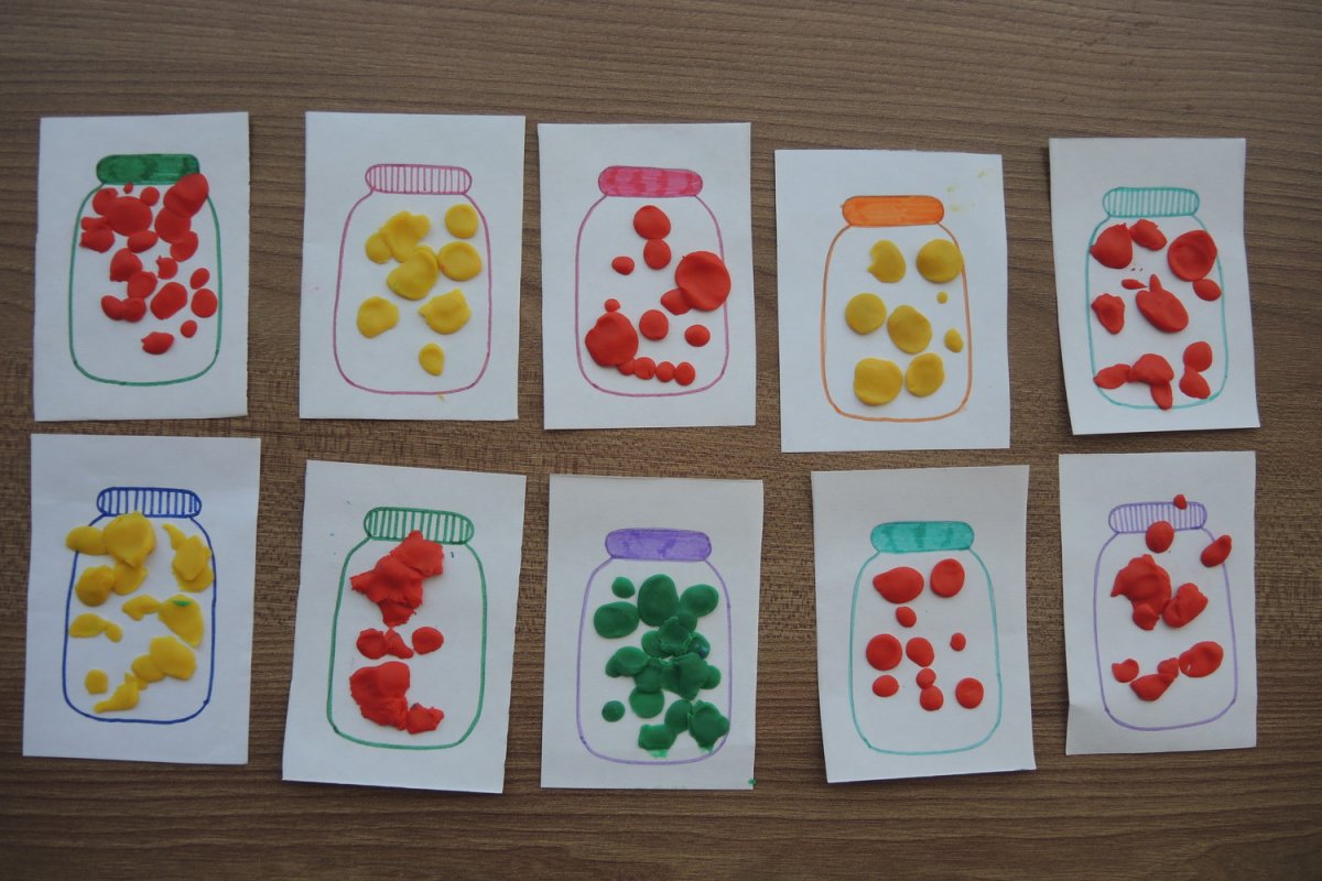 Лепка в младшей группе