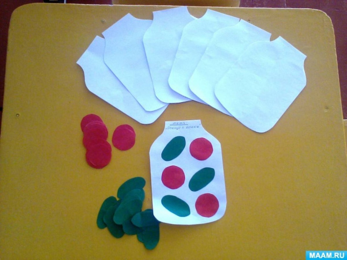Аппликация 2 младшая группа