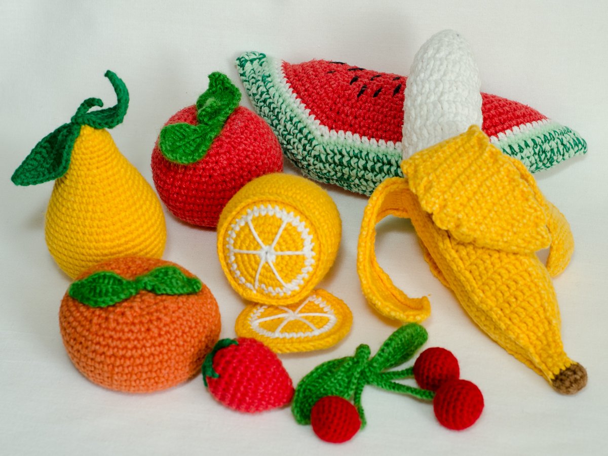Вязаные развивающие игрушки крючком