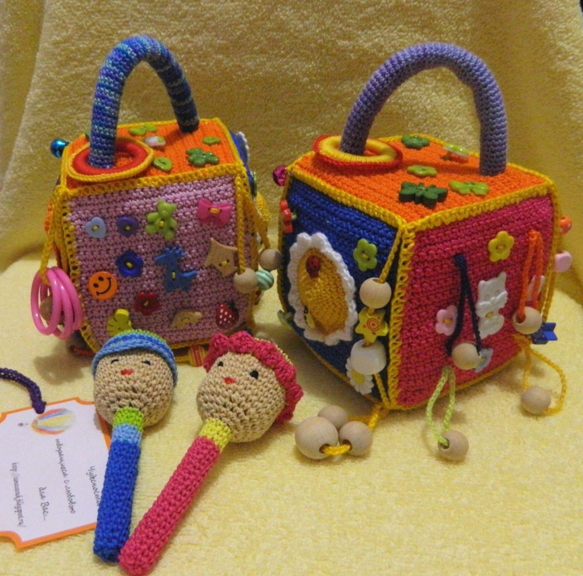 Развивающие кубики