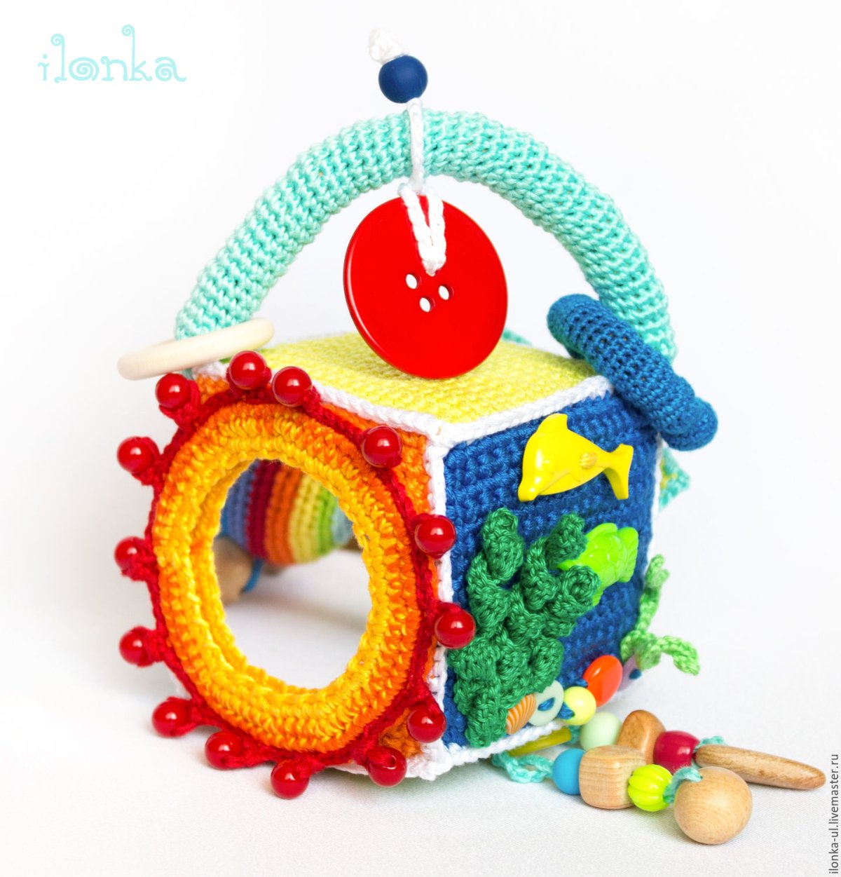 Вязаные развивающие игрушки для мальчиков