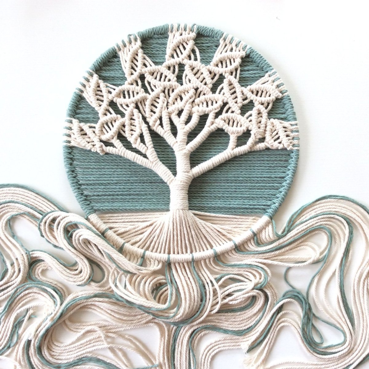 Панно Древо жизни макраме