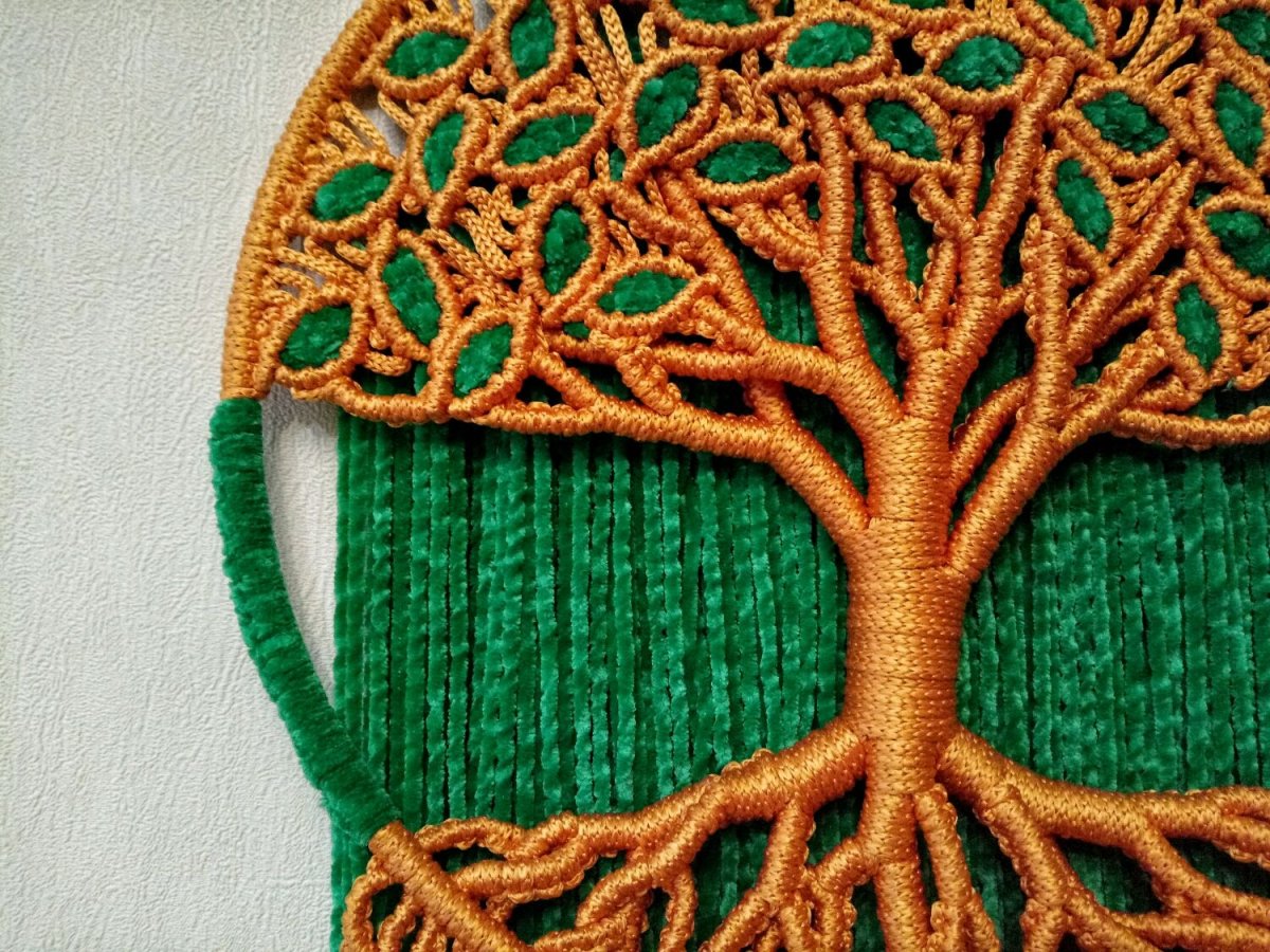 Дерево жизни макраме