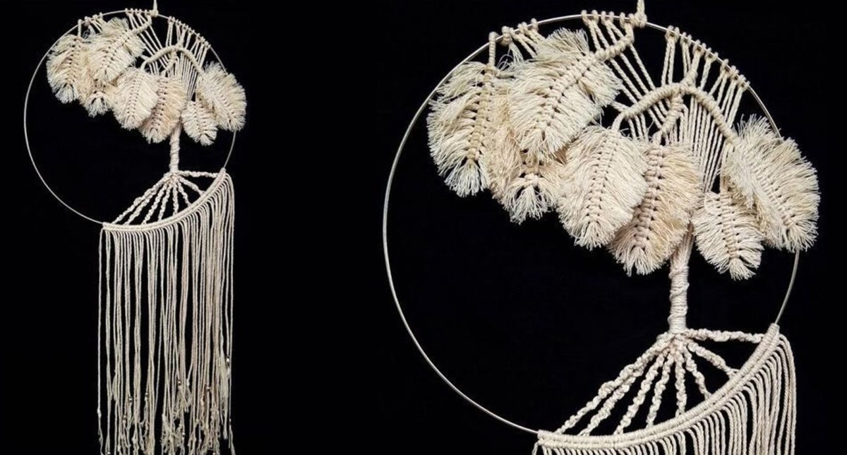 Ловец снов макраме дерево жизни