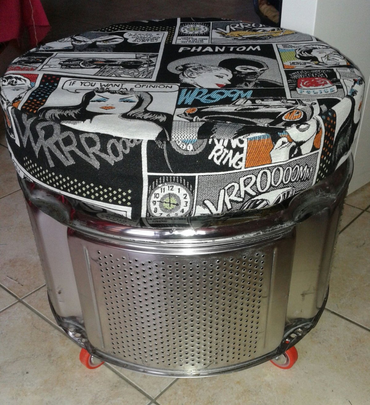 Стол из барабана стиральной машины