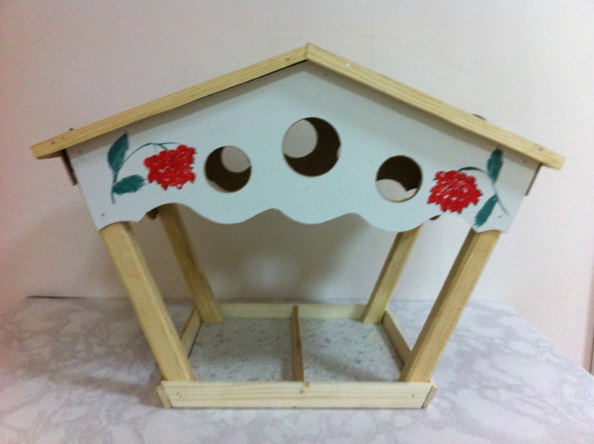 Конструирование кормушка для птиц
