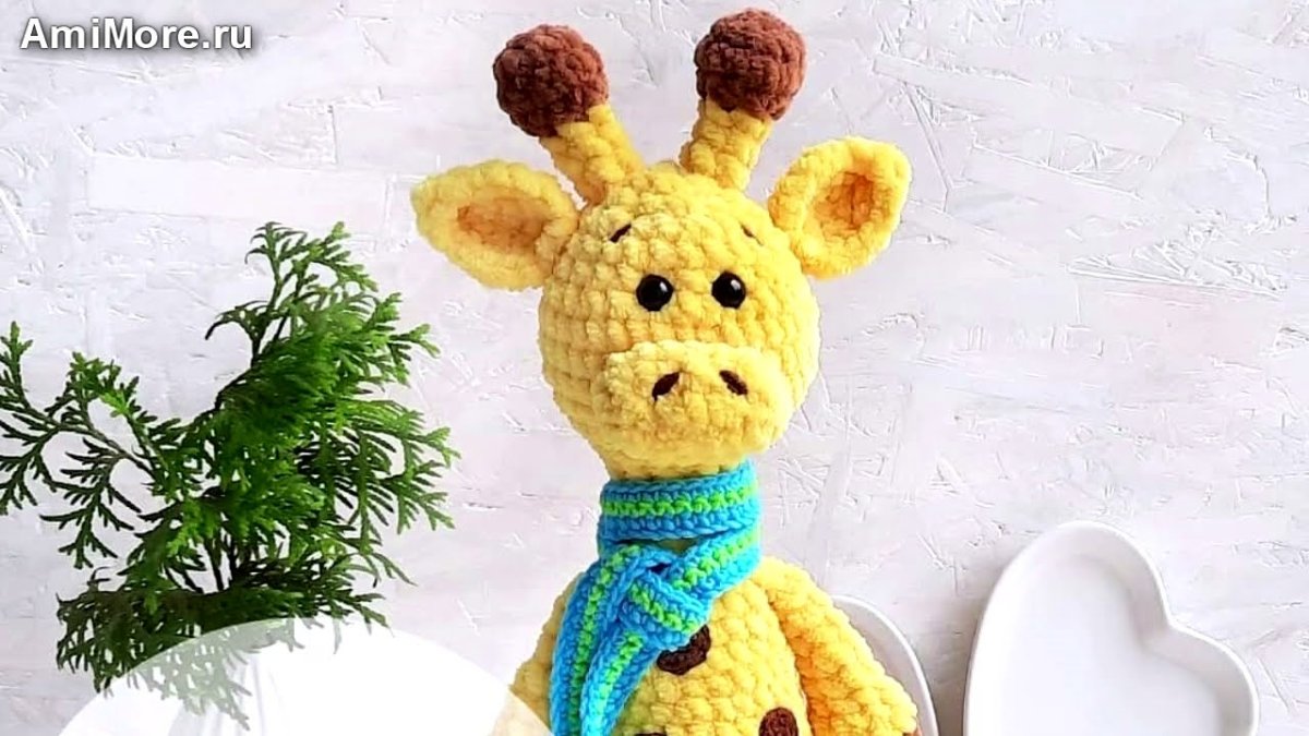 Схема большого медведя крючком амигуруми