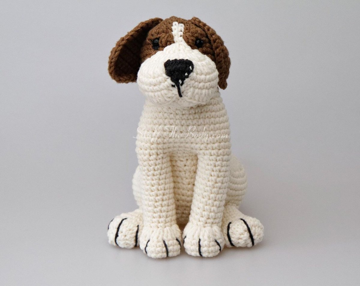 Бигль амигуруми
