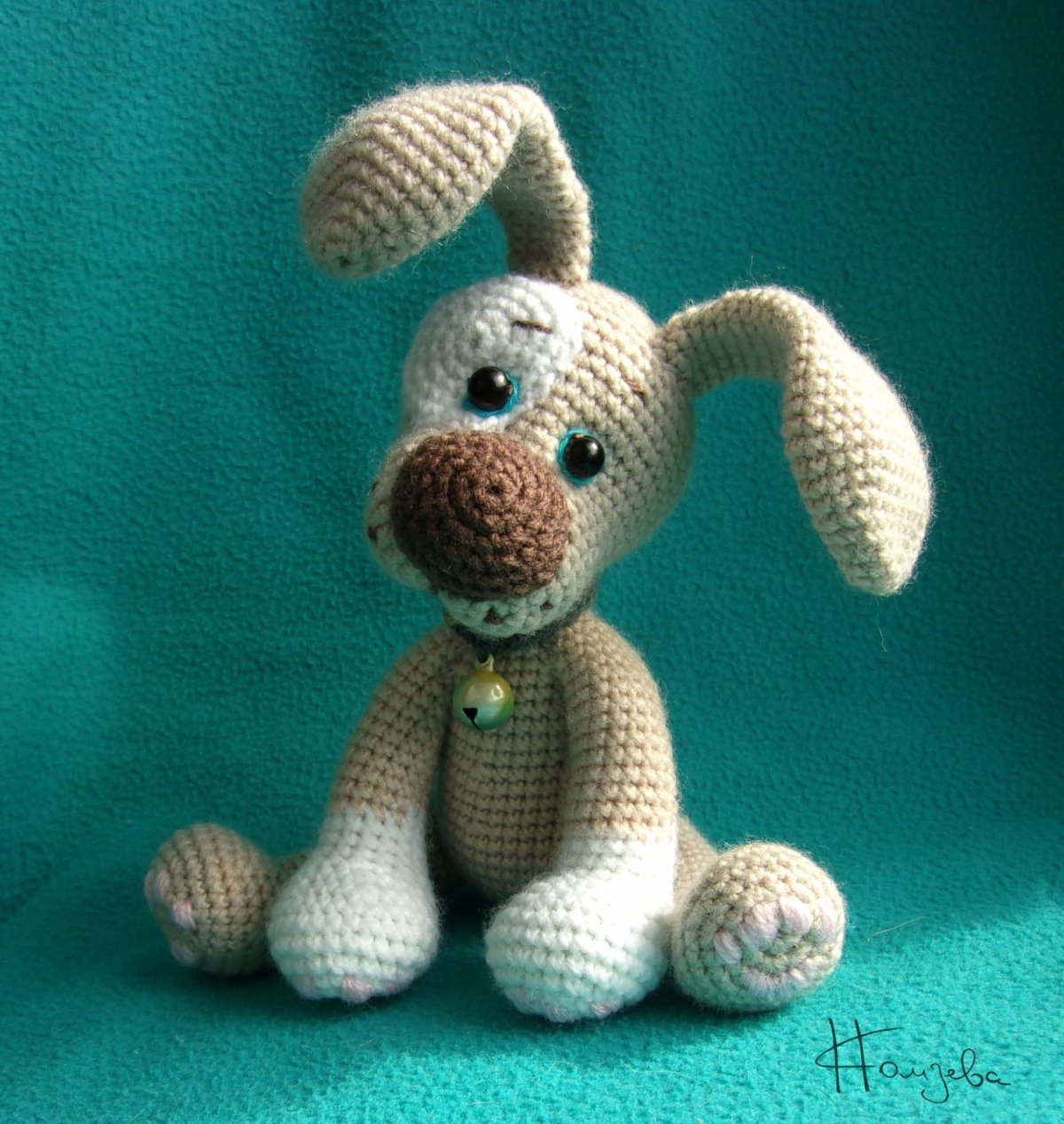 Вязаные игрушки собачки