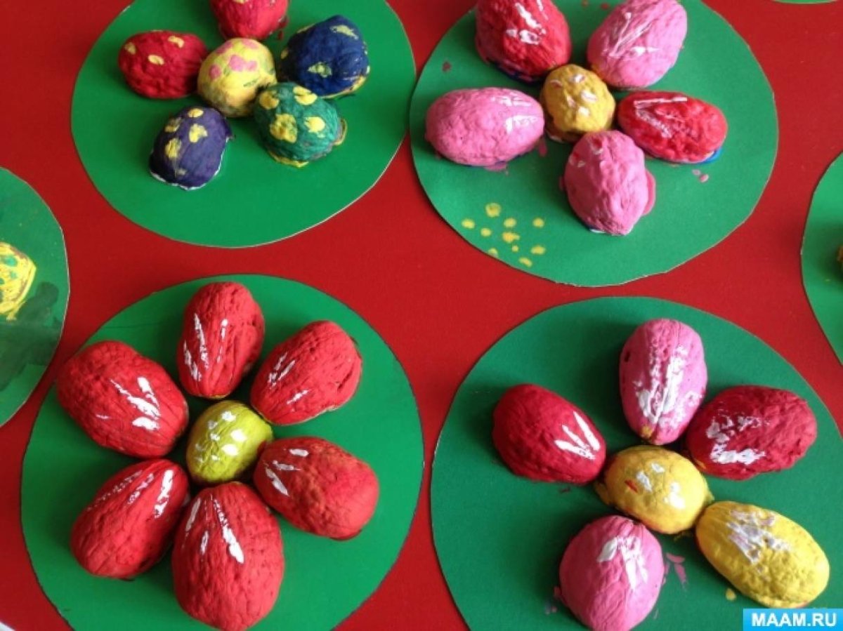 Поделки из грецких орехов для детского сада