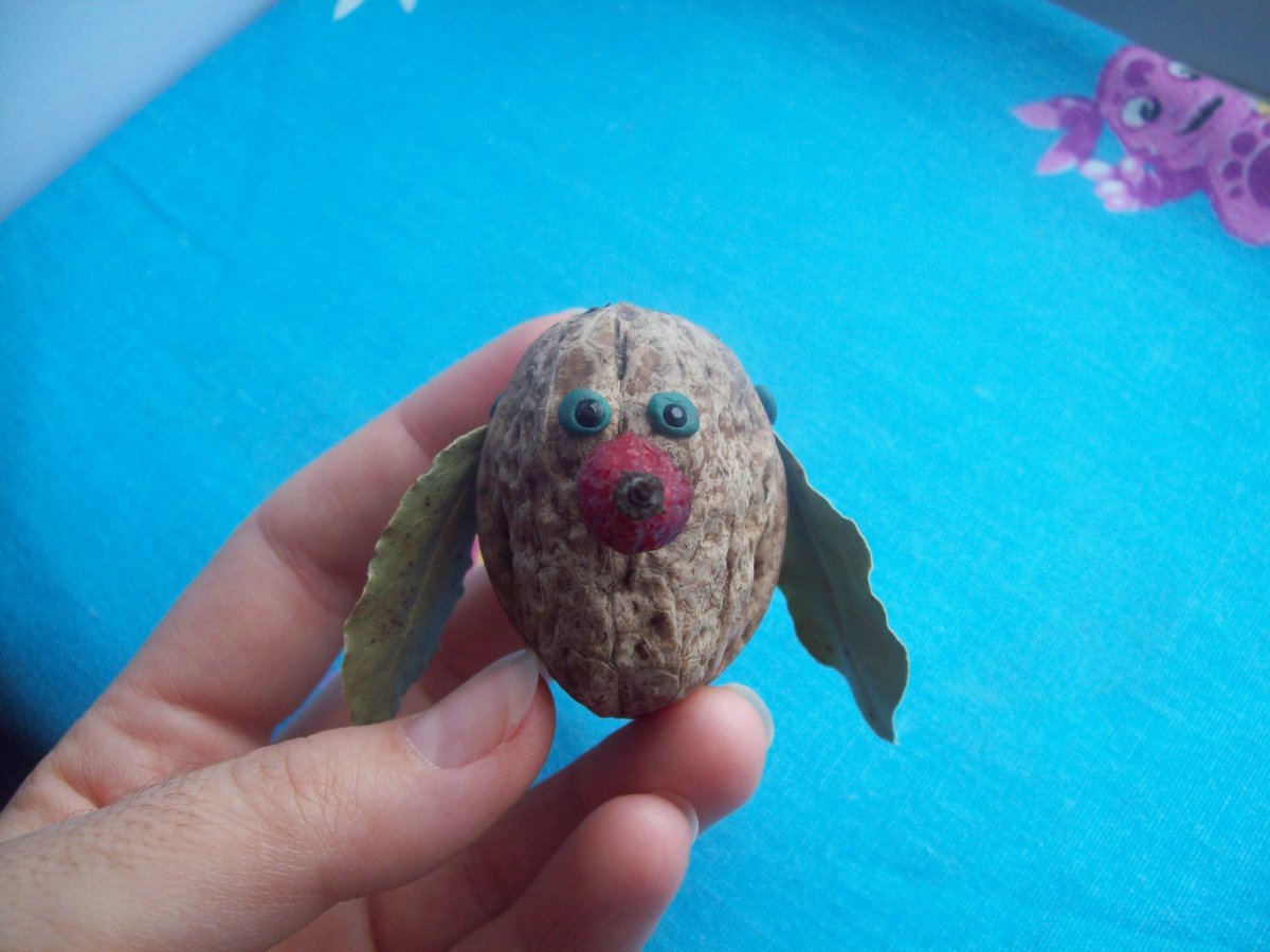 Поделки из скорлупы грецкого ореха