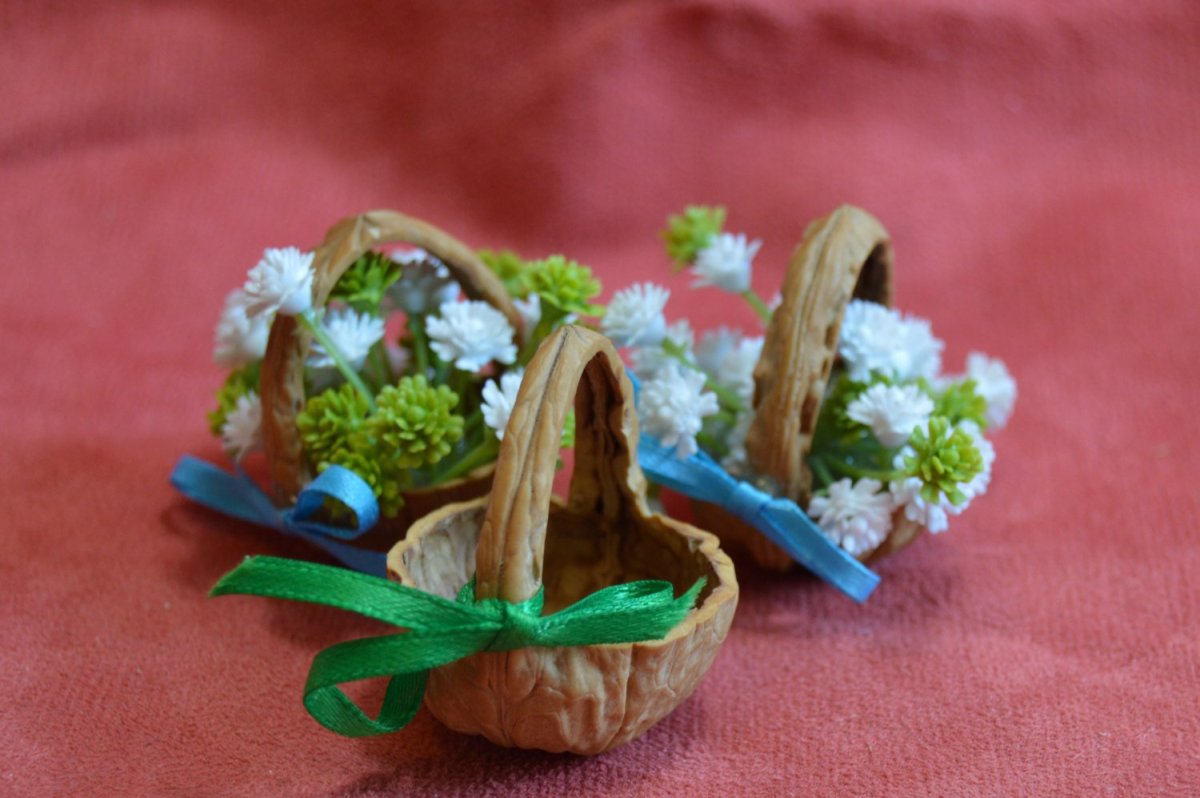 Поделки из грецкой скорлупы