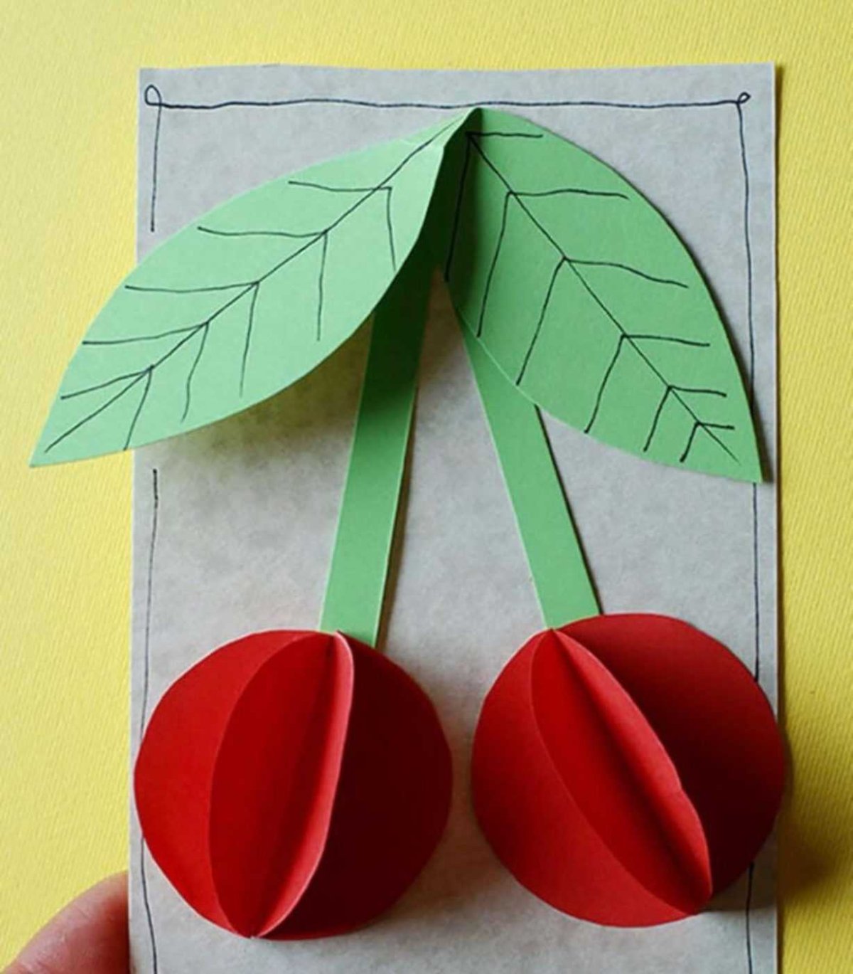 Аппликация с объемом