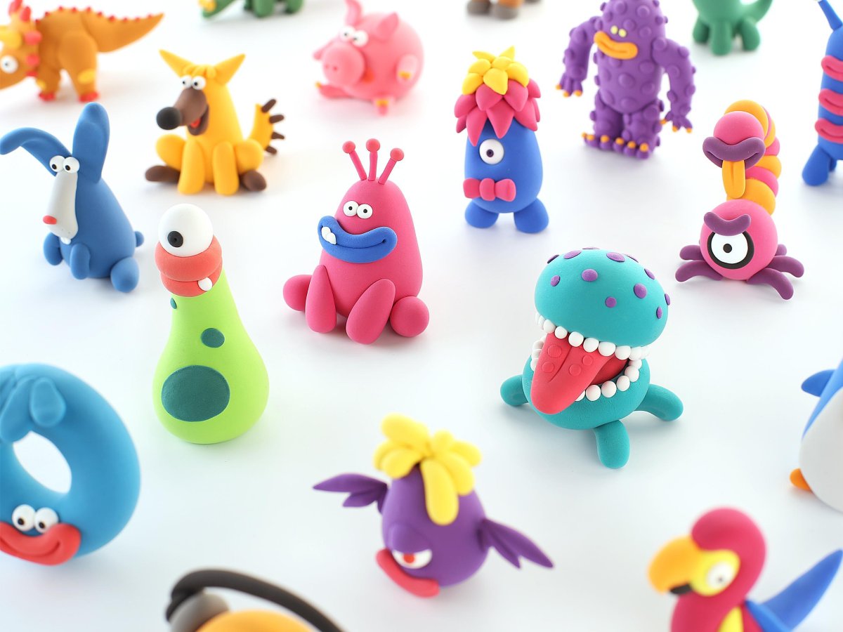 Пластилин залипалки Hey Clay пришельцы