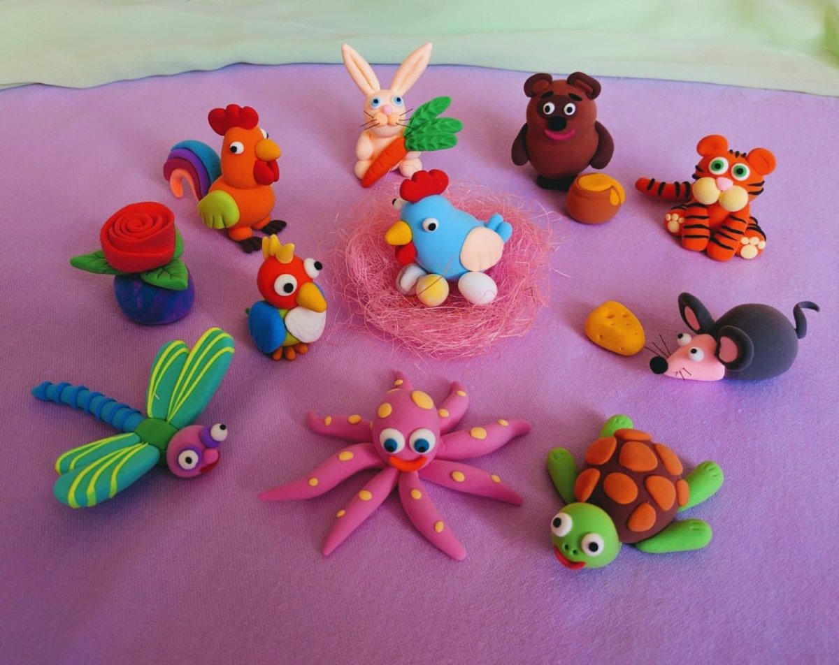 Поделки из пластилина