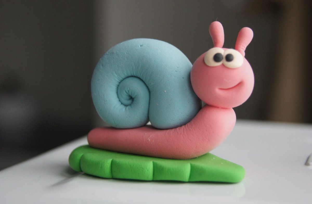 Поделки из пластилина для детей