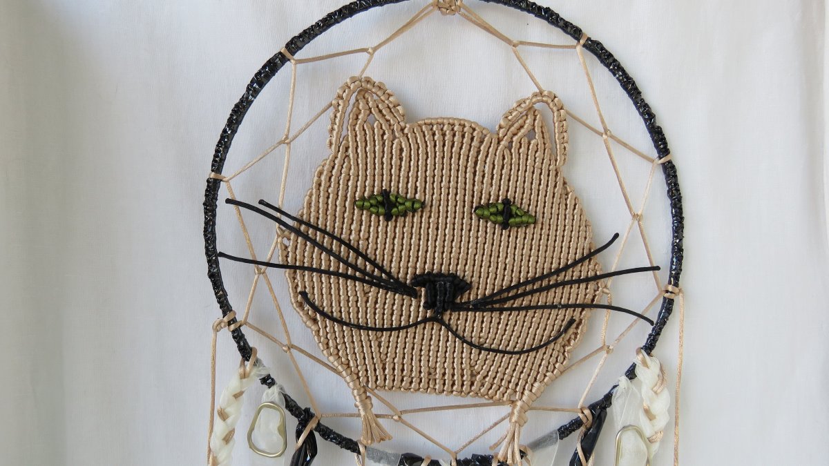 Панно макраме