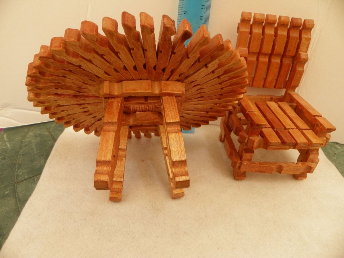 Поделки из деревянных прищепок