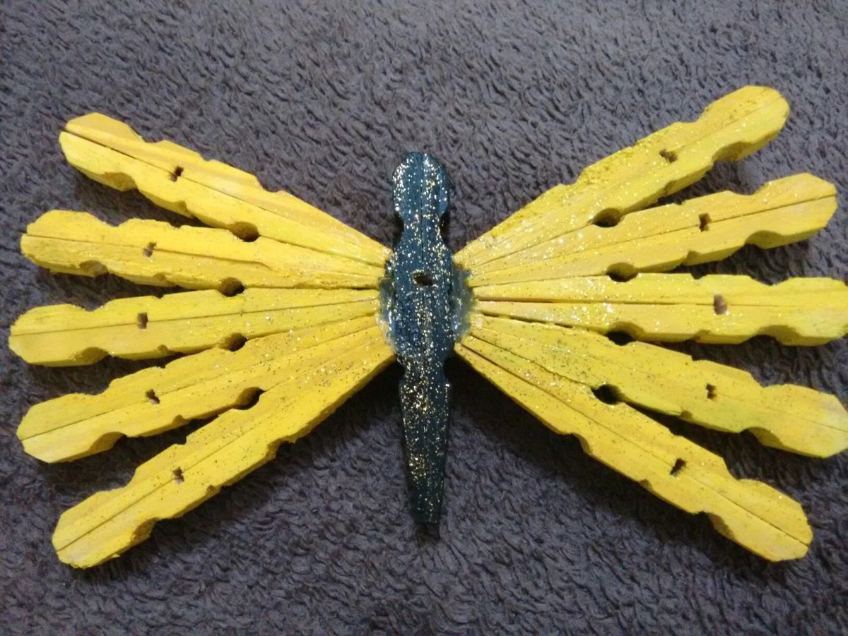 Поделки из прищепок