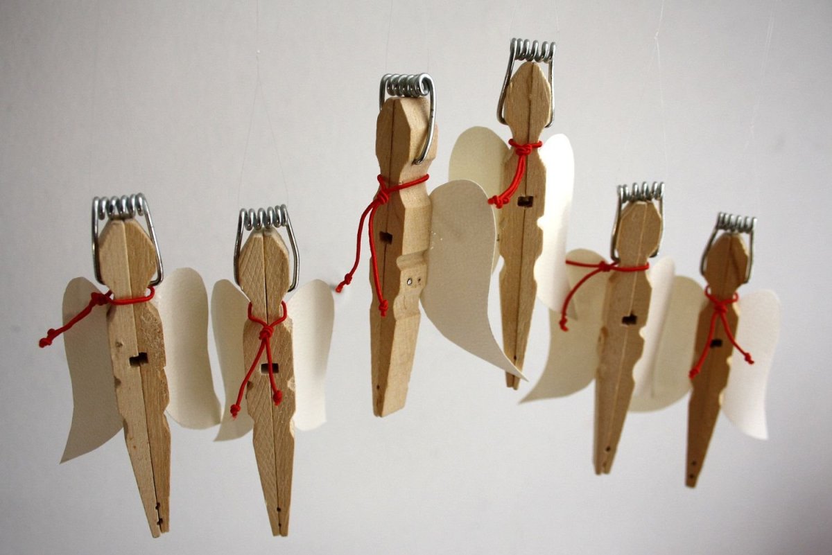 Поделки из прищепок