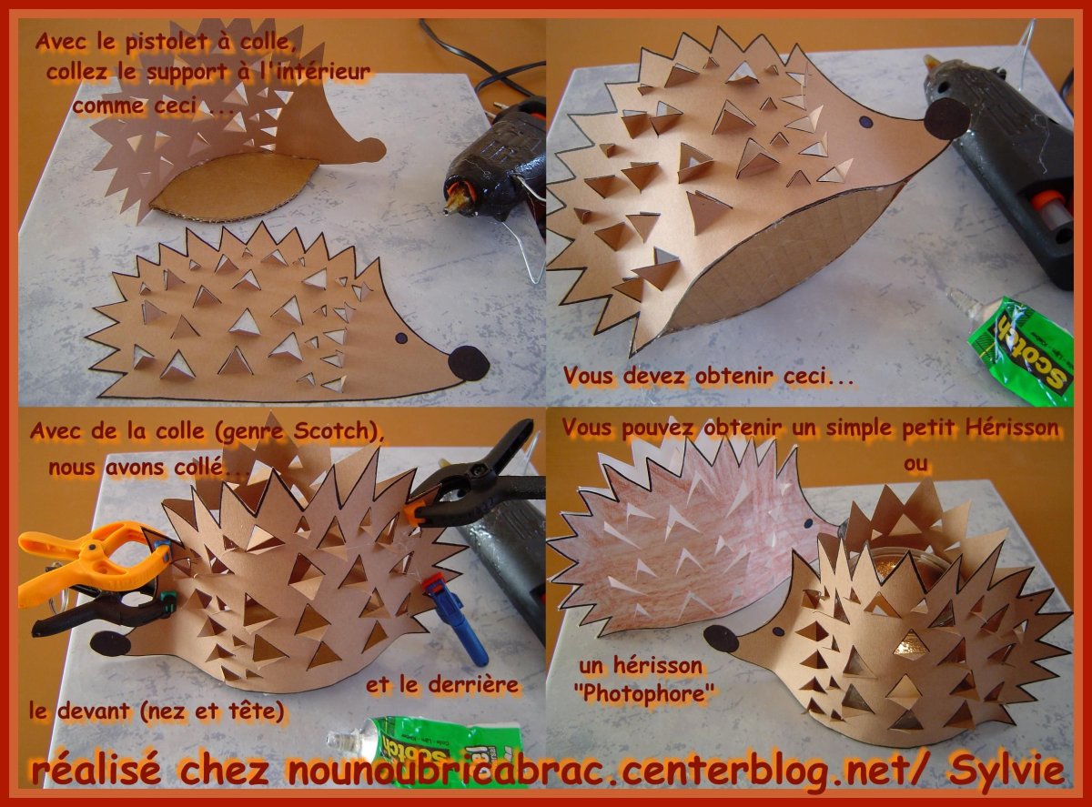 Шапка ежика из бумаги