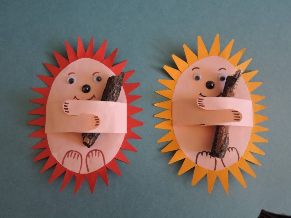 Поделка из бумаги Ещик