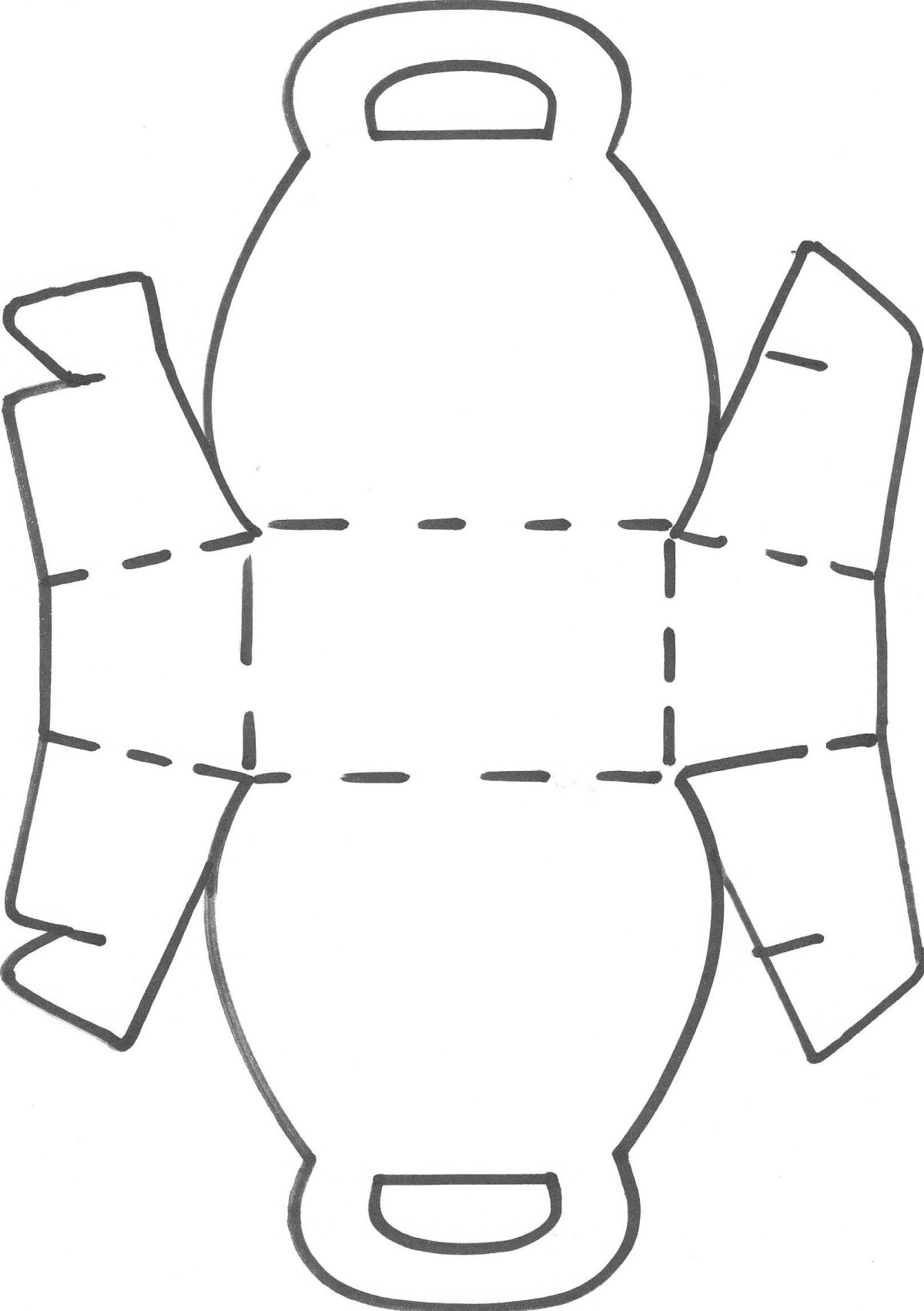 Оригами портфель