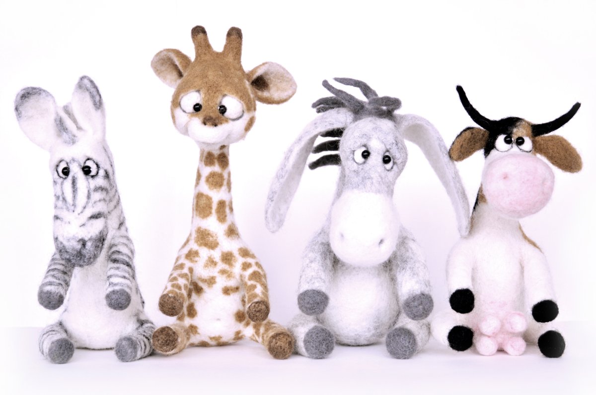 Валяние весёлый Жираф