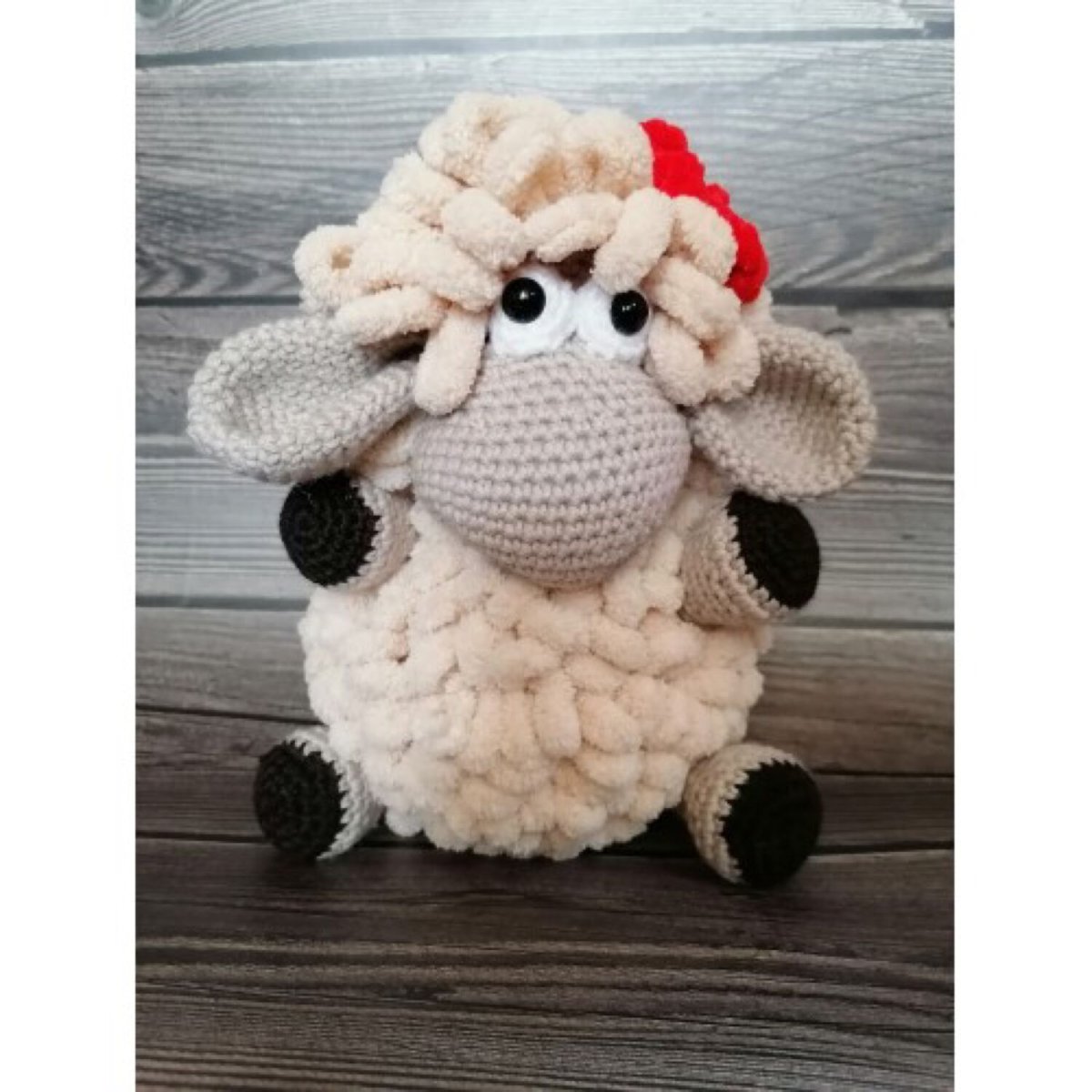 Пряжа Ализе Пуффи барашек