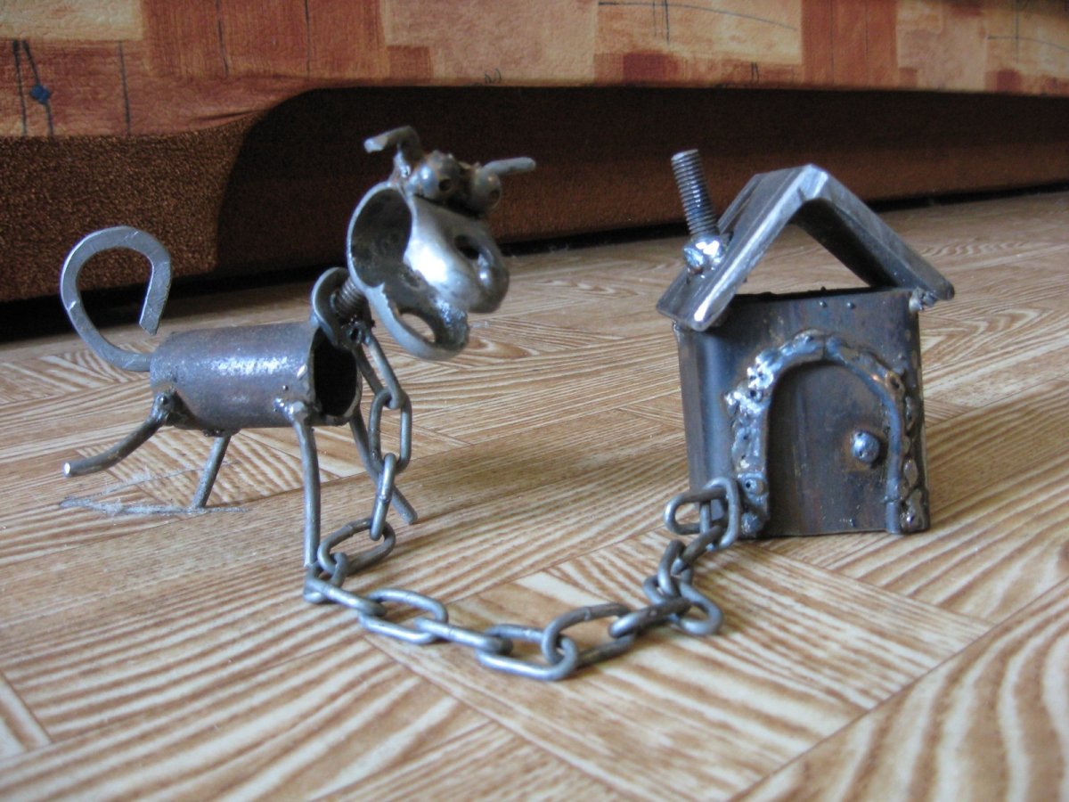 Красивые поделки из металла