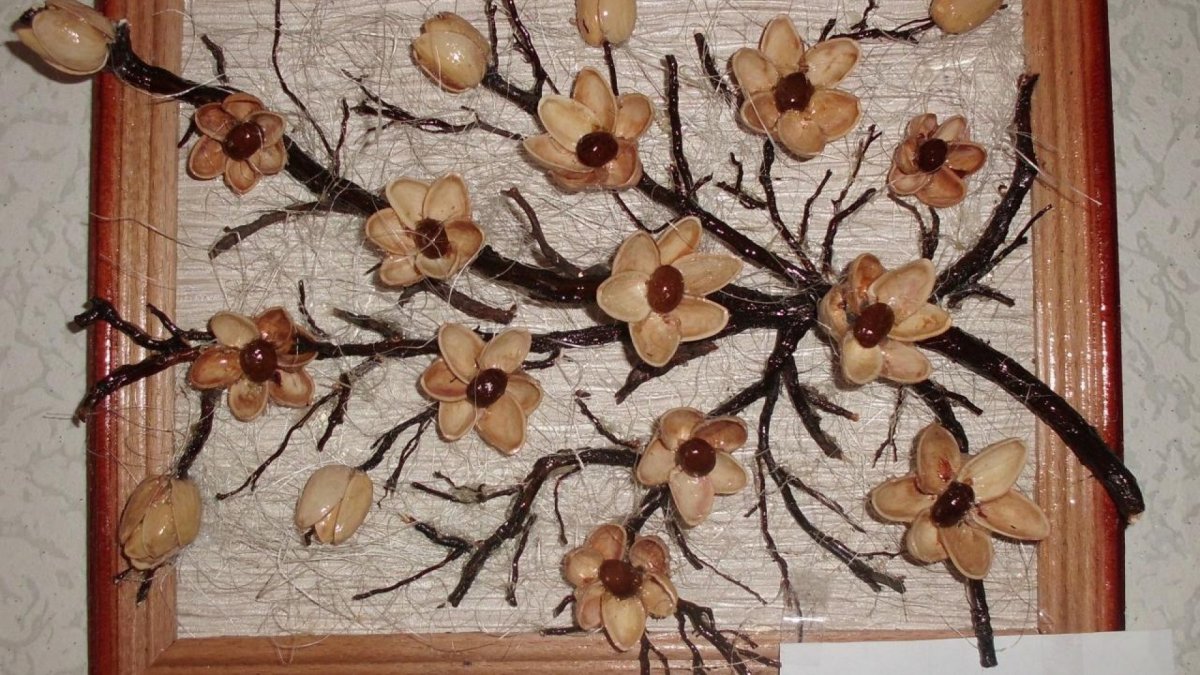 Панно из натуральных материалов